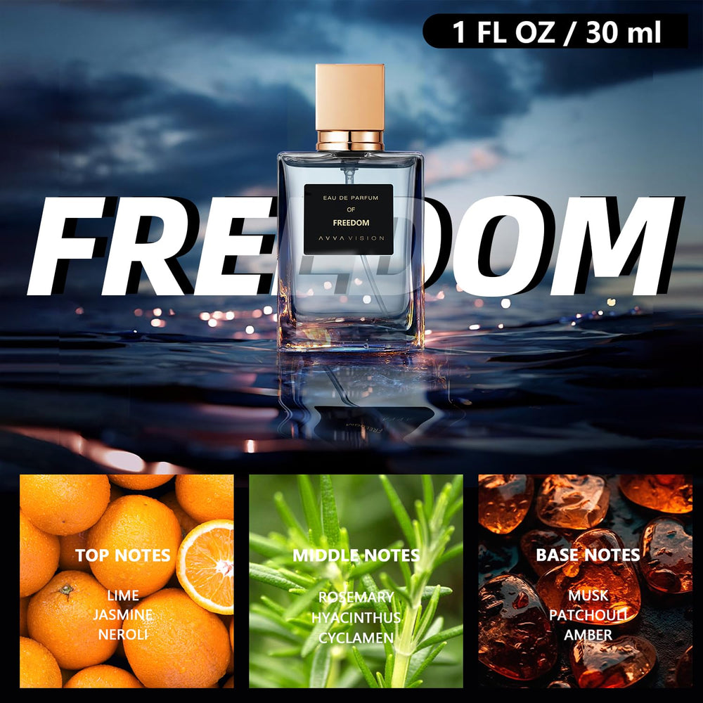 AVVA VISION WISDOM bottle embodies warm, refined aroma.
