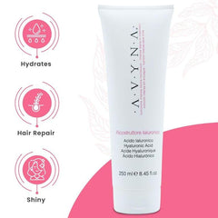 Avyna hair after use shows silky shine and smoother strands.