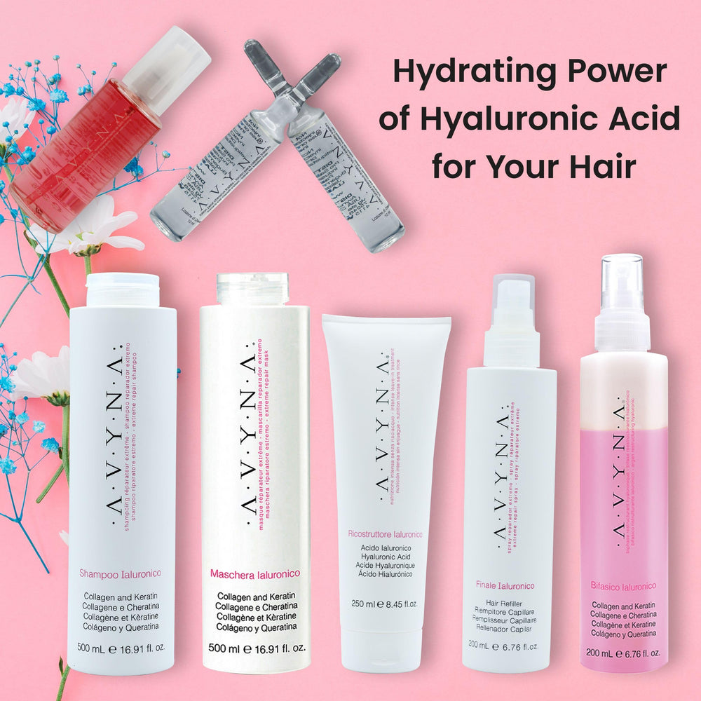 Avyna packaging 8-45 oz on display for at-home care.