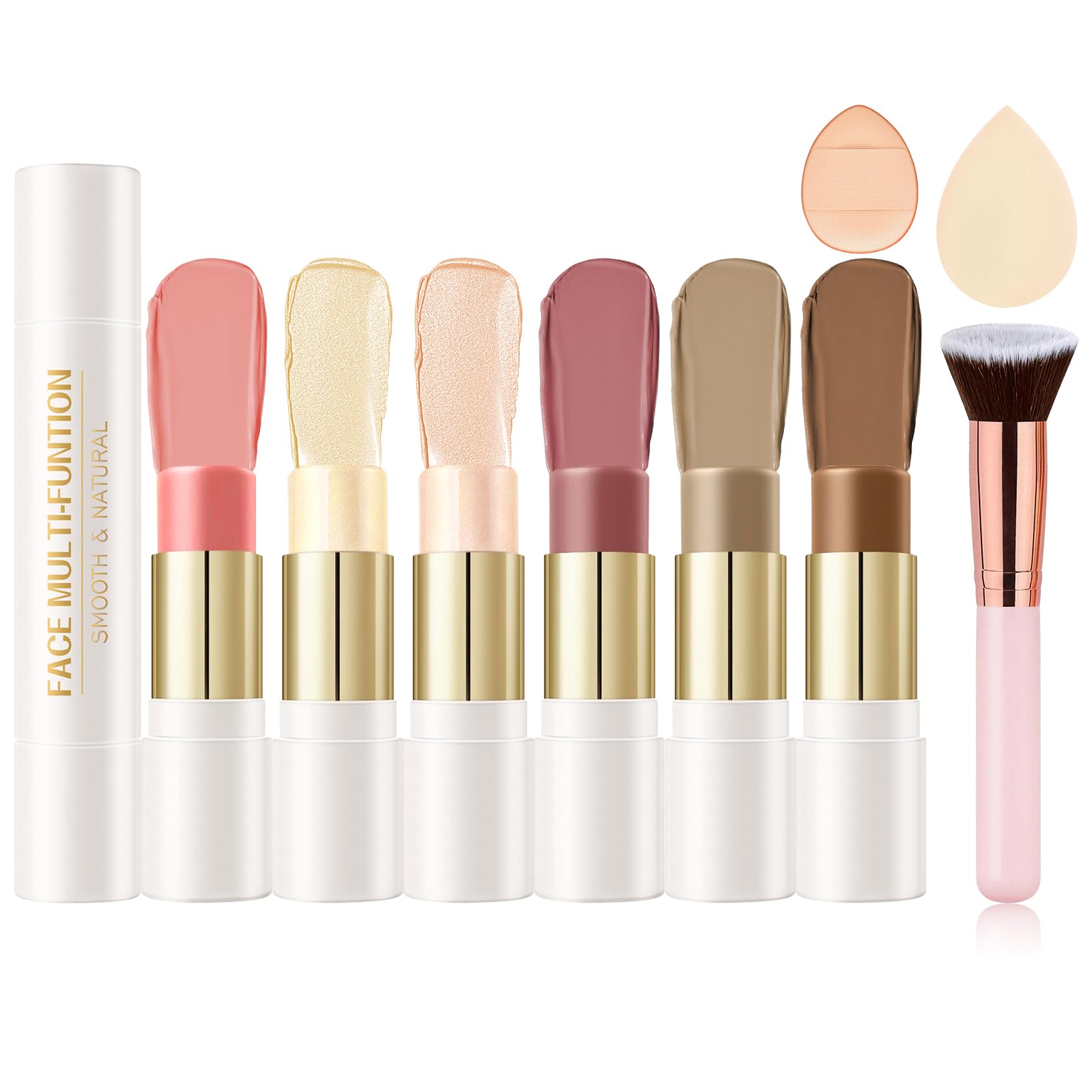 AWCCXMYM 6 color contour set packaging, ideal for gifting and storage