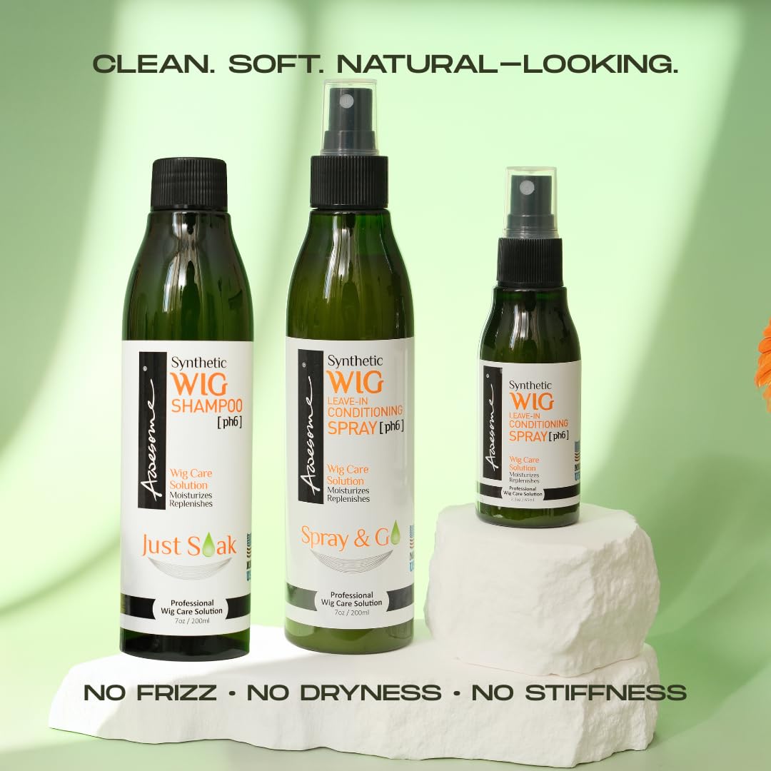 Frizz control and shine when paired with conditioner spray.