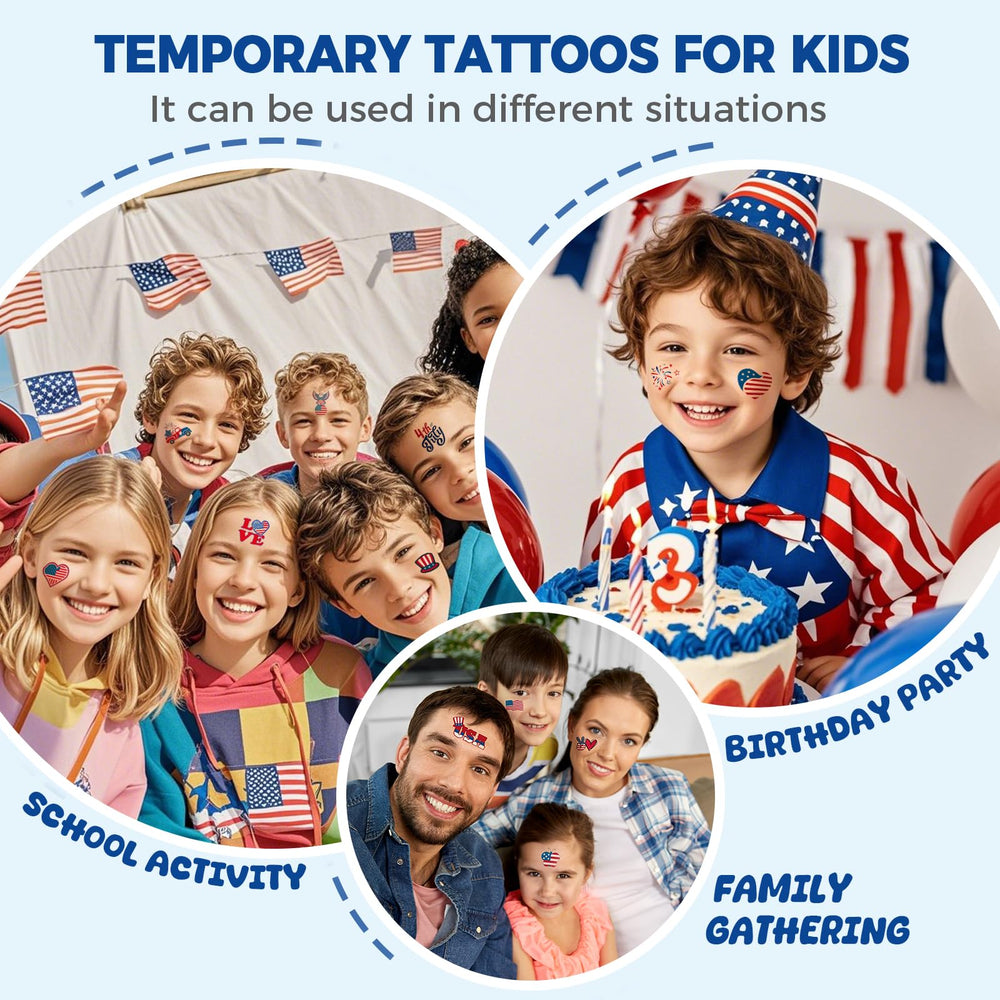 Awinmay flag tattoo design for patriotic skin art at events