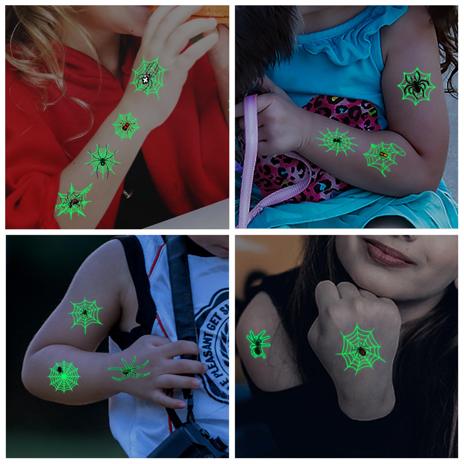 AWINMAY waterproof, long-lasting temporary tattoos suitable for kids' outdoor play.