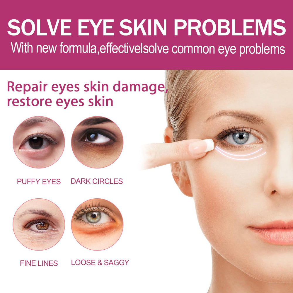Awjsde Calcium Multi Balm around the eyes for moisture and contour support.