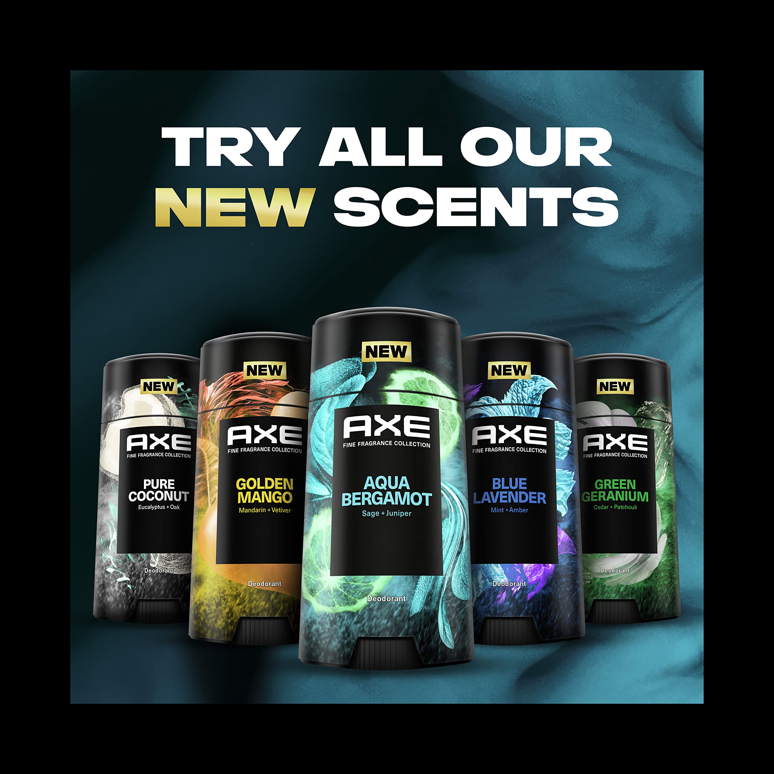 Présentation en magasin AXE: emballage attrayant.