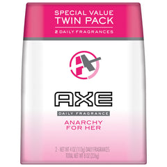 AXE Anarchy For Her body spray bottle front view for a fresh scent.