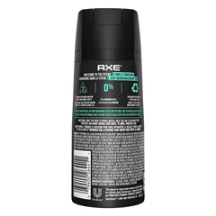 AXE Apollo pack of four bottles, easy to maintain a consistent scent.