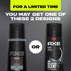 AXE Black aluminum-free formula highlights comfortable, all-day wear.