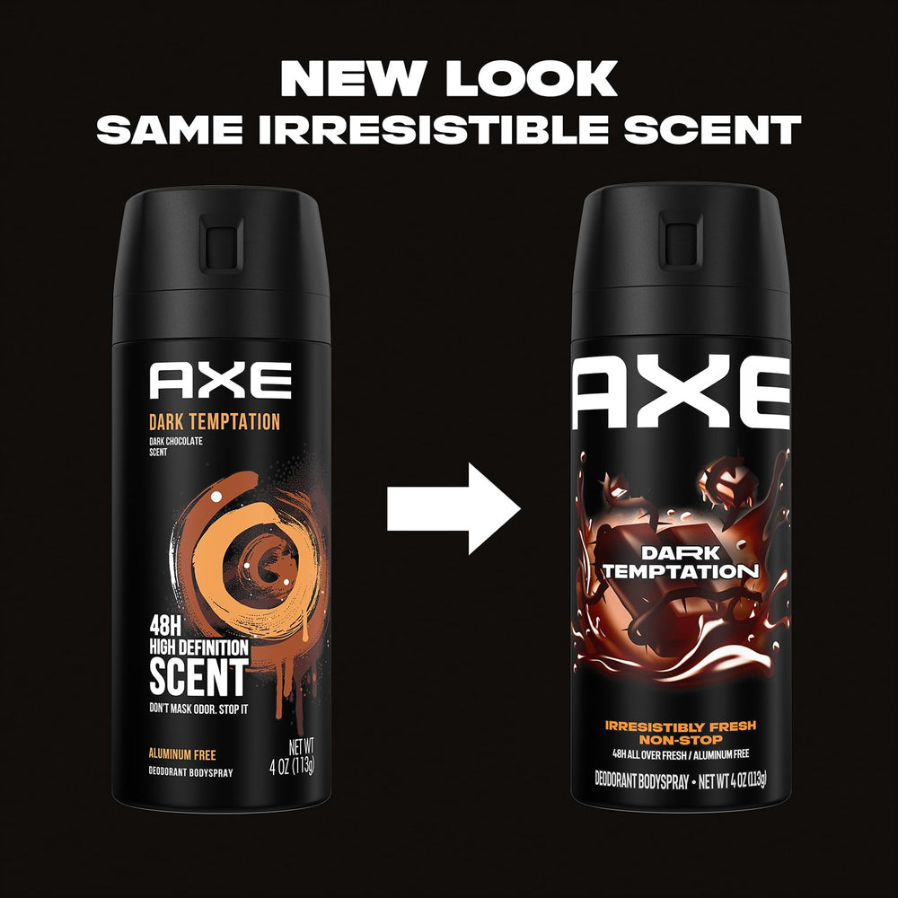 AXE packaging box reflecting future recyclable goals.