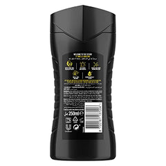 AXE Dark Temptation bottle cap highlight for easy, mess-free showers