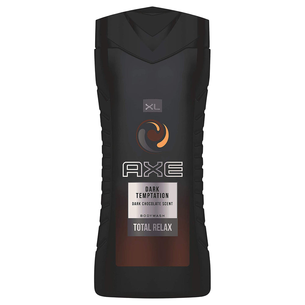 AXE Dark Temptation scent ambience suggesting energetic mood after shower