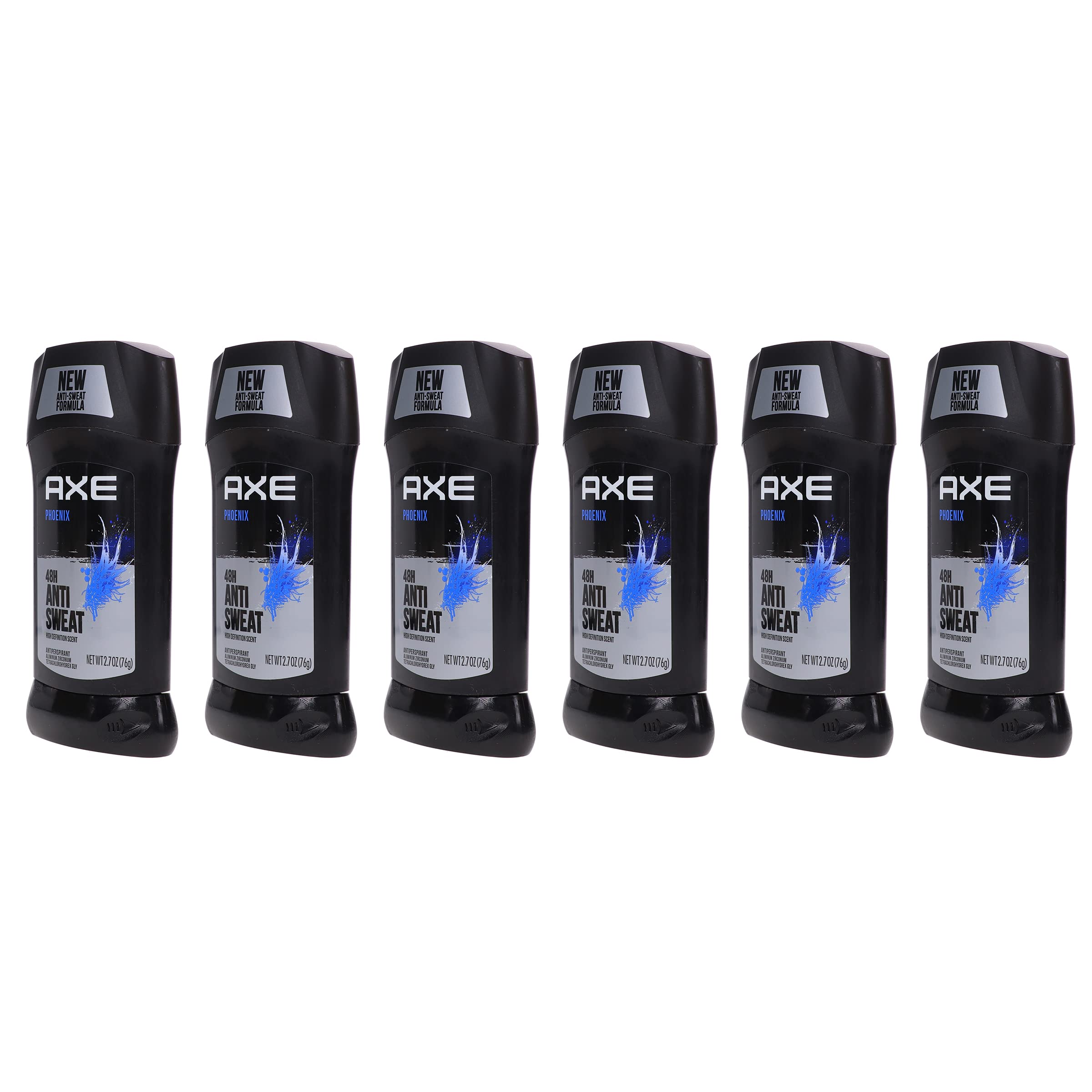 AXE Phoenix pack of six shown for convenient daily protection.