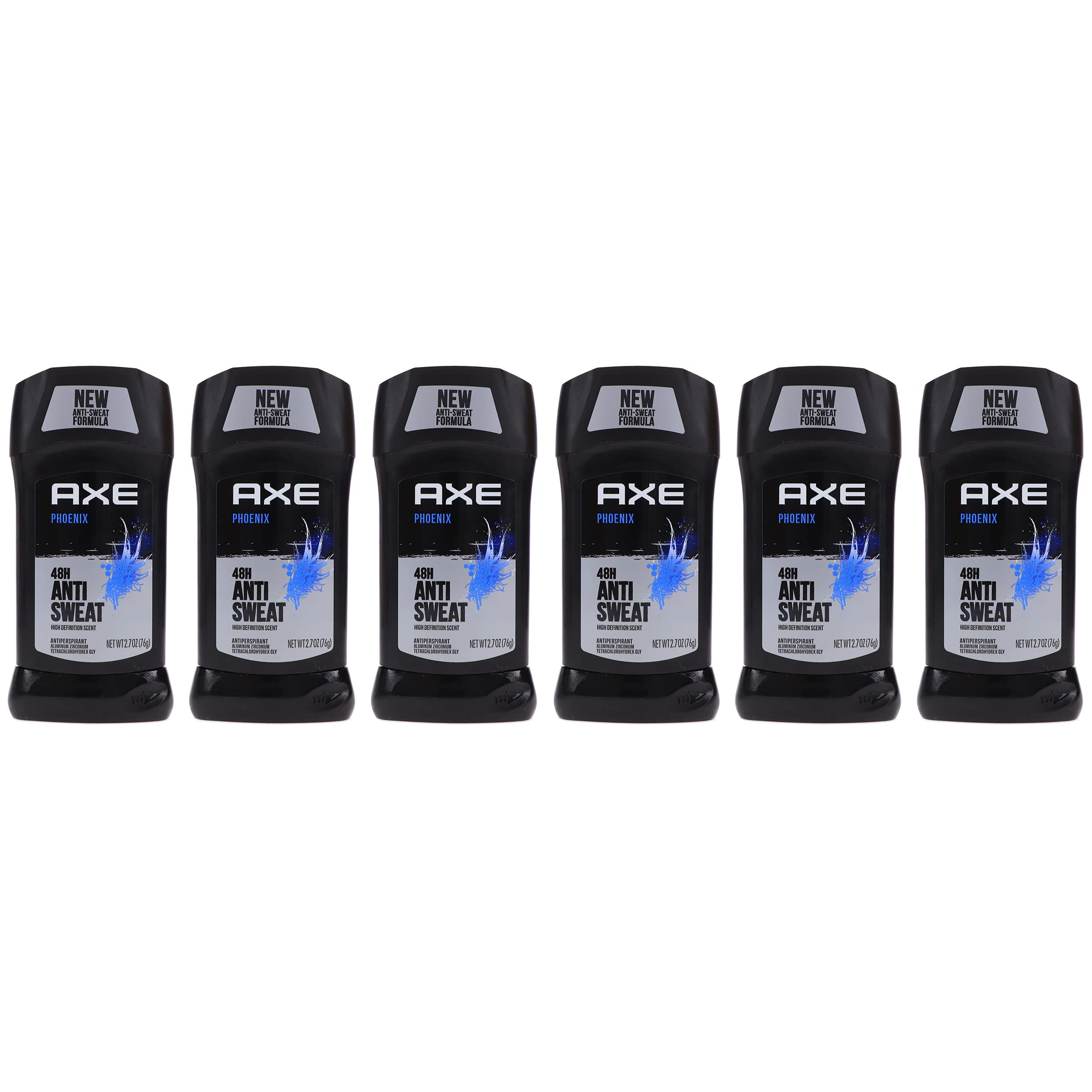 AXE Phoenix deodorant stick applying smoothly for lasting freshness.