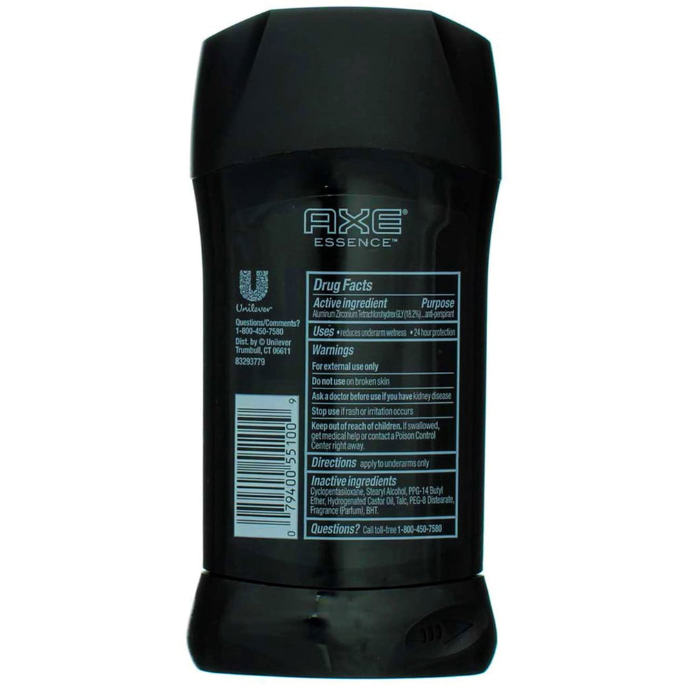 Application shot of AXE Essence Dry shows quick, mess-free use