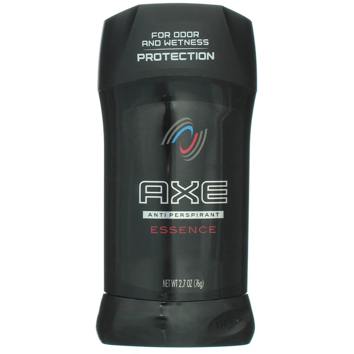 AXE Essence Dry deodorant bottle with woody-spice scent for all-day freshness