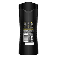 AXE Excite foam in hand forms an inviting lather ready for washing
