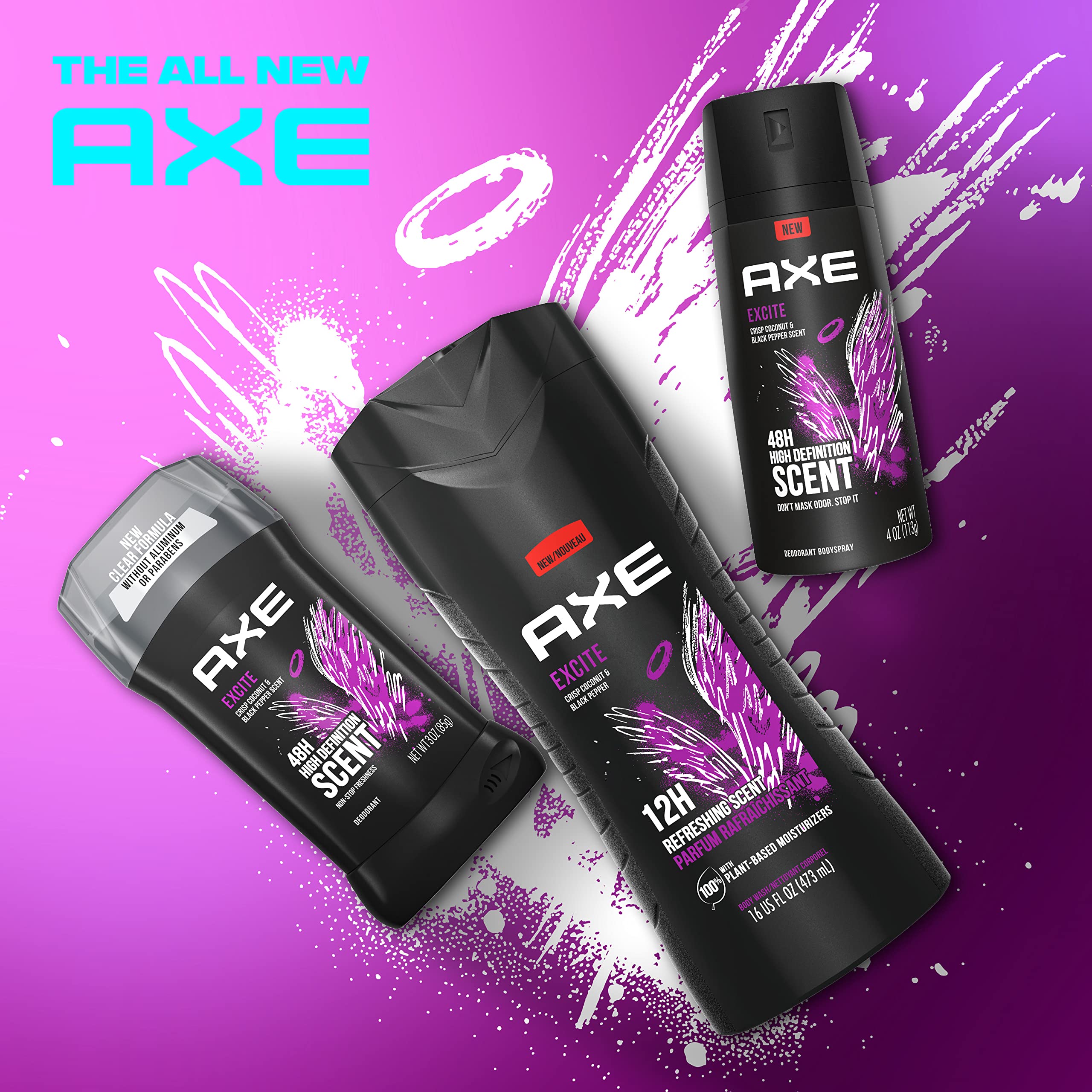 AXE commitment to recyclable packaging aligns with eco-conscious grooming choices