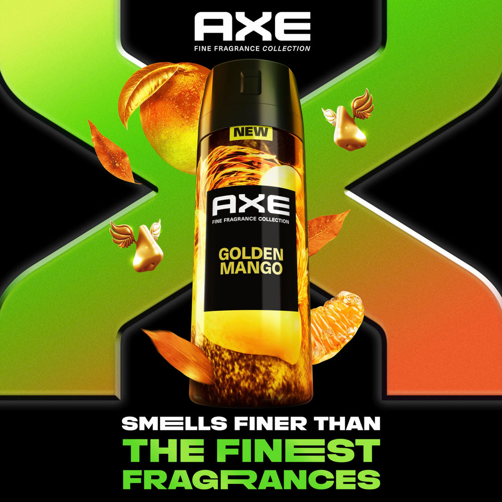 AXE Fine Fragrance Collection lifestyle shot conveys confident everyday wear.