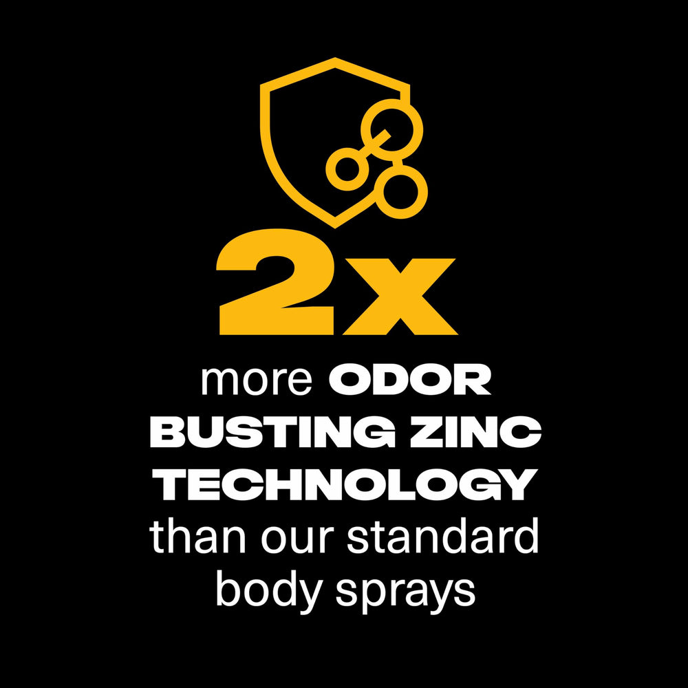 AXE Golden Mango spray application guide image for quick, even coverage.
