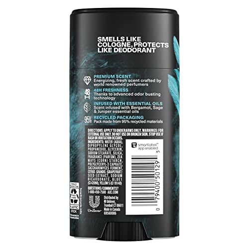 Pack de 4 sticks Aqua Bergamote: pratique et économique.