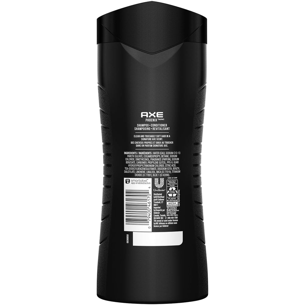 AXE Phoenix crushed mint rosemary scent for an energizing start.