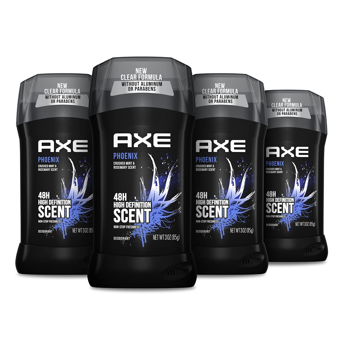 AXE Phoenix 48h odor protection delivers a clear application and long-lasting freshness.