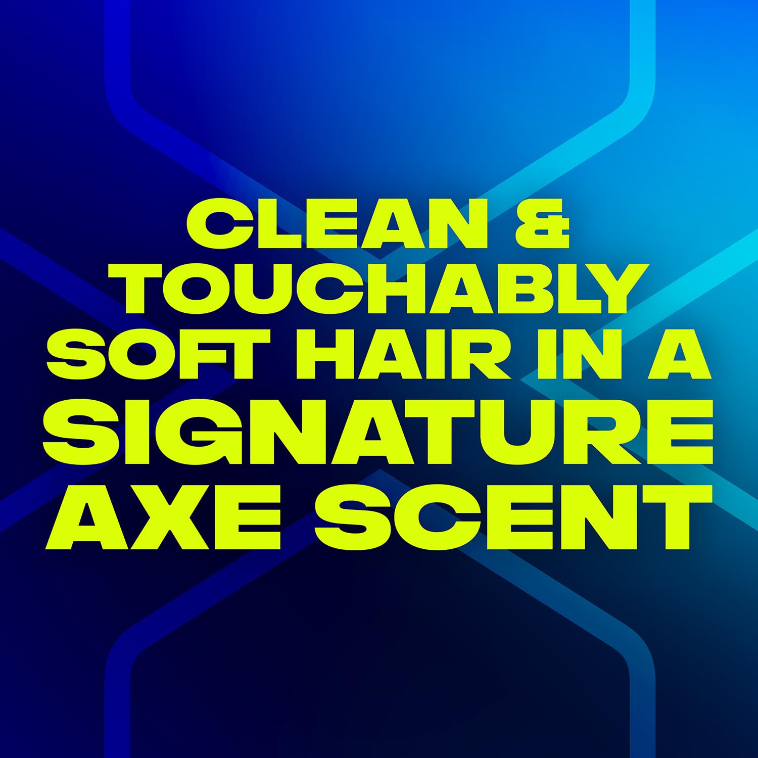 AXE Phoenix non-slip bottle design keeps grip secure in the shower.