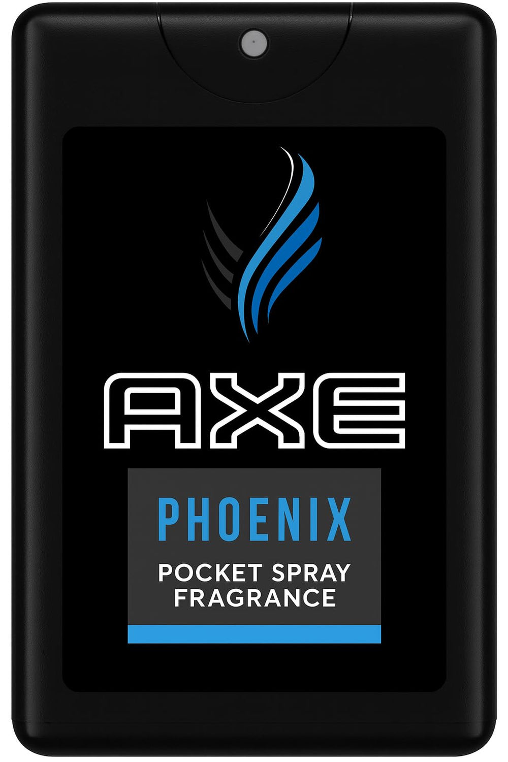 AXE Phoenix pocket spray in compact size for easy carry and quick refresh.