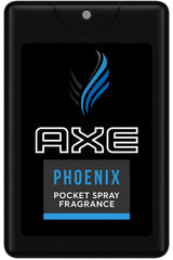AXE Phoenix pocket spray in compact size for easy carry and quick refresh.