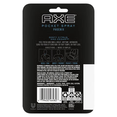 AXE Phoenix travel-friendly deodorant fits bags and flights for quick confidence.