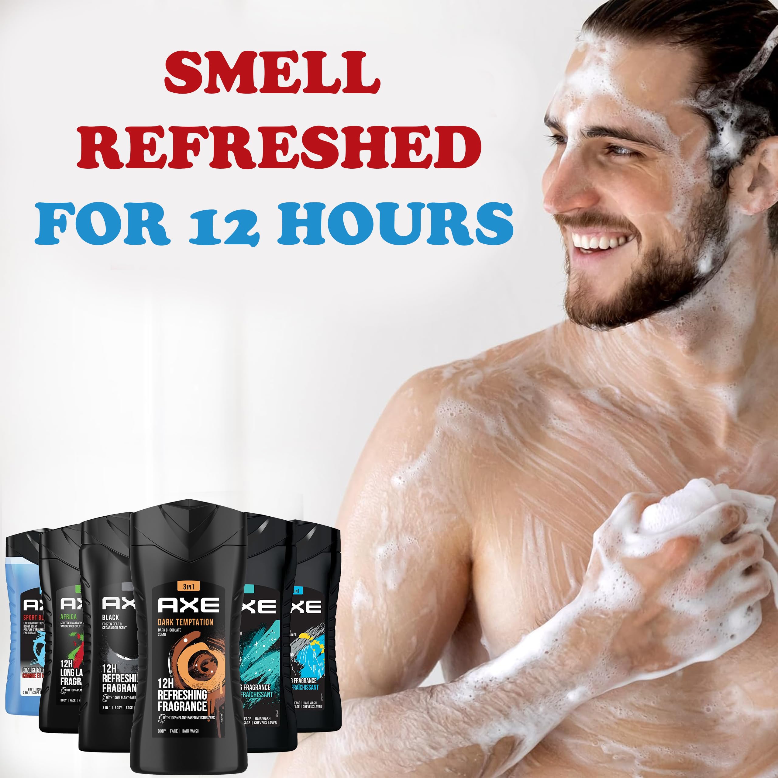 AXE Sports Blast 3-in-1 bottle highlights versatile cleanse