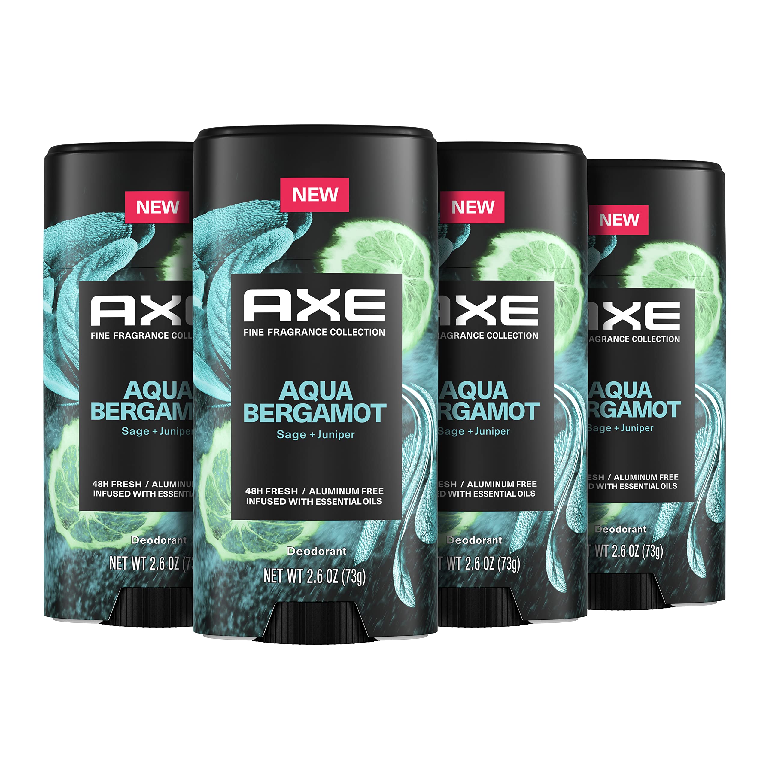 AXE Déodorant Stick Aqua Bergamote: protection 48H et fraîcheur.