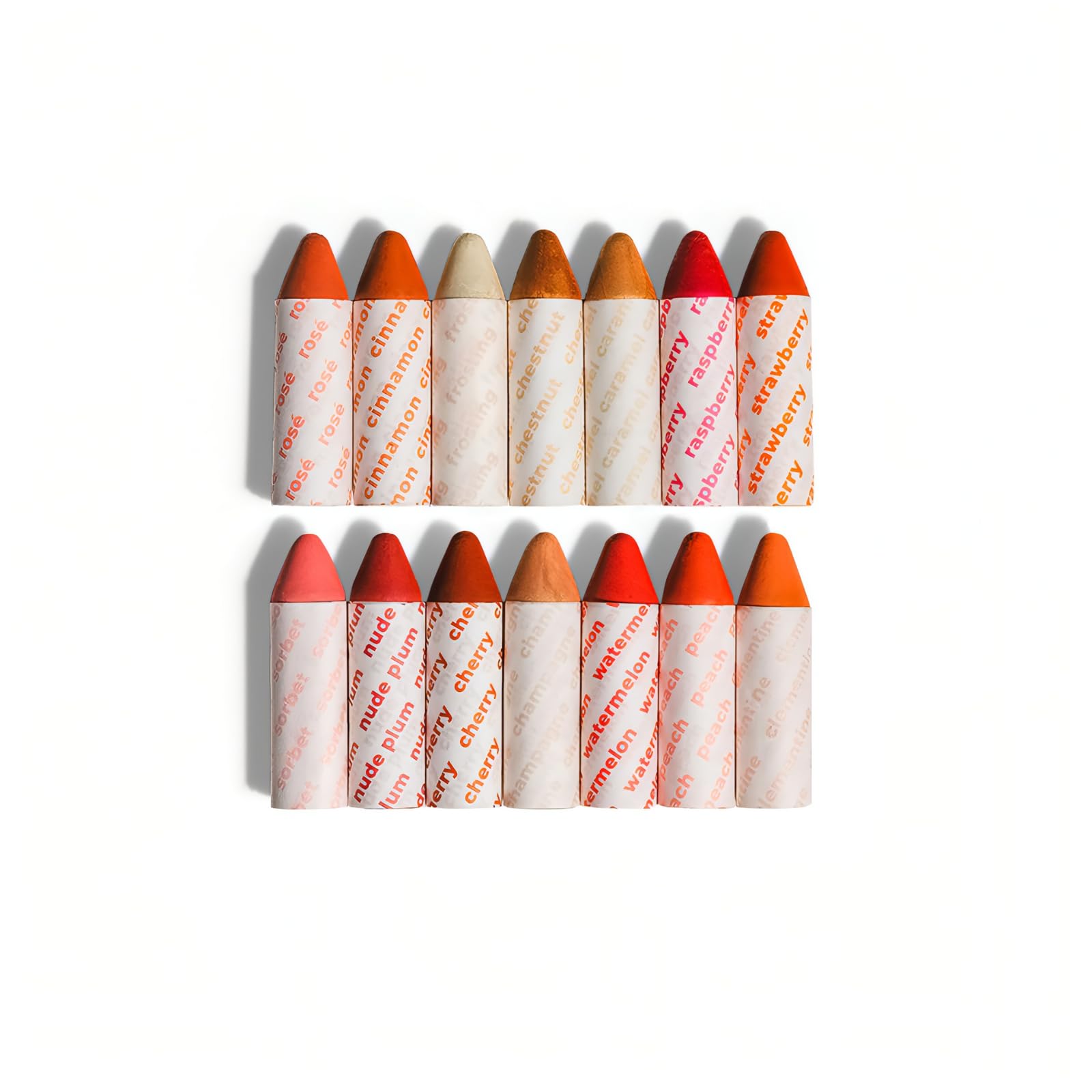 Axiology Balmie lip colors show smooth, creamy application for hydrated lips.