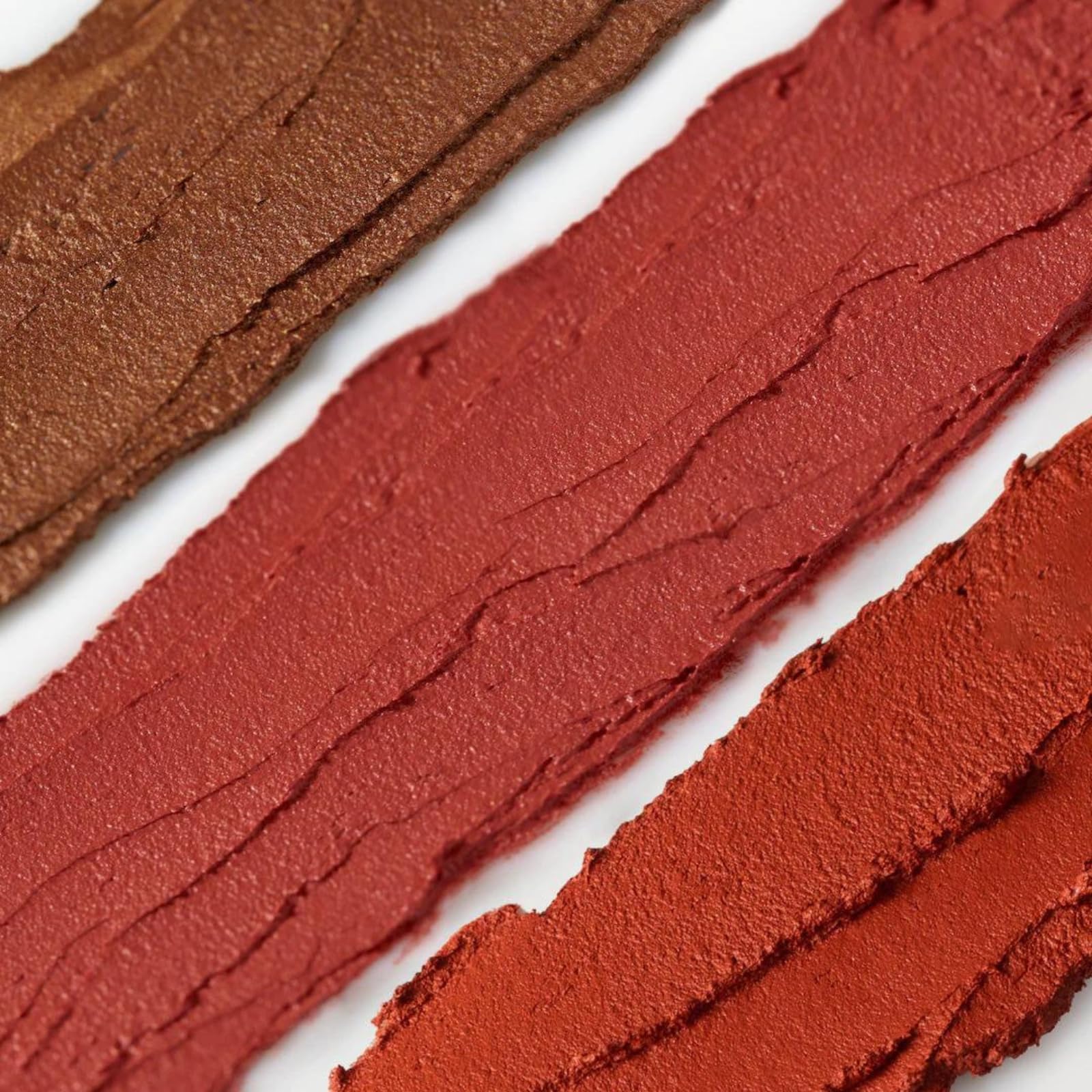 Axiology Balmie Trio Golden Hour eye swatch with creamy blendability.