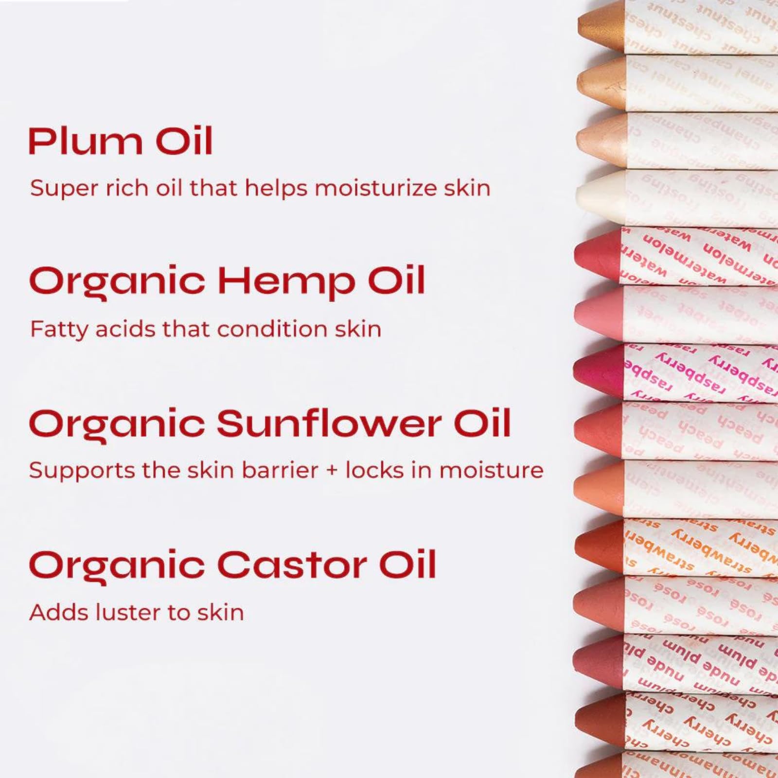 Axiology Balmie Trio wear test swatch demonstrating long-lasting color.