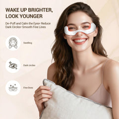 Axioms eye massager with microcurrent delivers soothing at-home treatment.