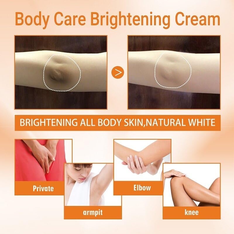 Axnoocy VVhitening Cream application in circular motion on skin