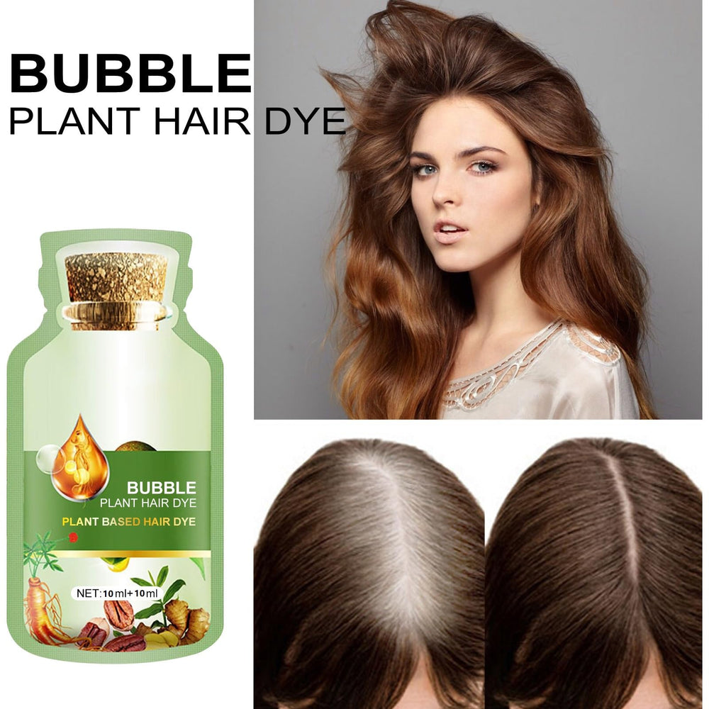 Axnzp Magic Bubble Dye final result with natural shine.