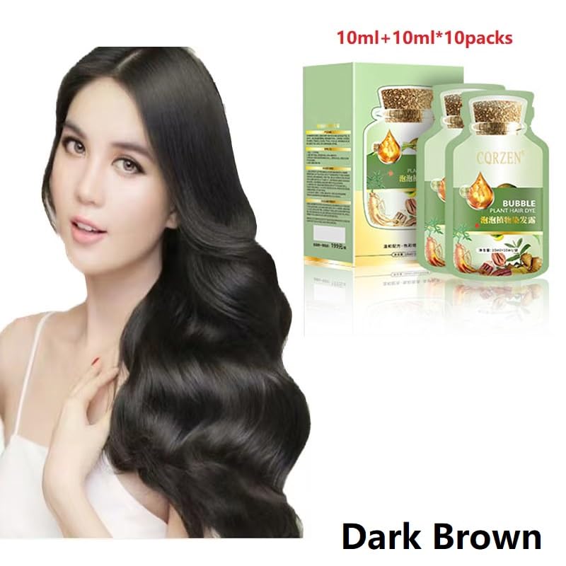Axnzp Magic Bubble Dye herbal essence highlights plant-based ingredients.