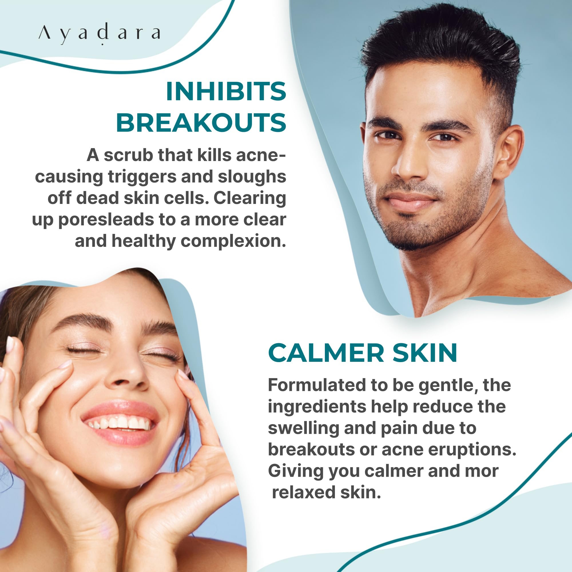 AYADARA Acne Spot Treatment dots targeting blemishes