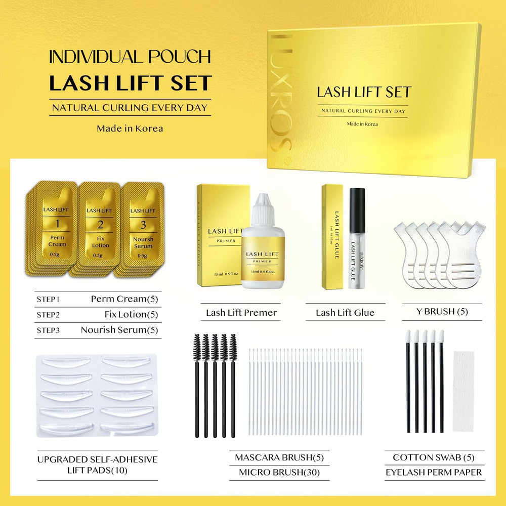 AYASAL Lash Lift Kit brow lamination versatility for sculpted, groomed brows.
