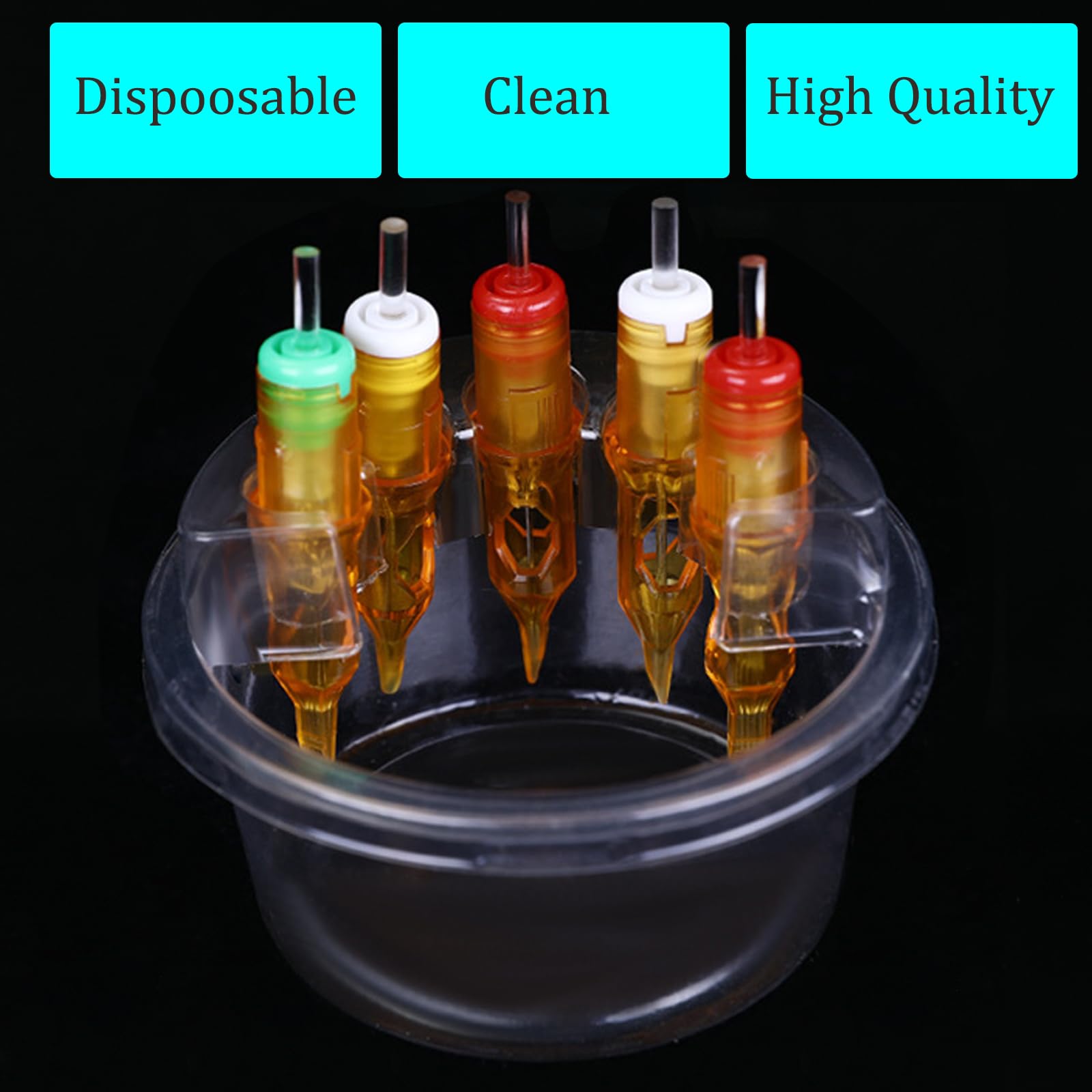 AYDZWJM two-in-one design tray prevents color blend and collects waste water.