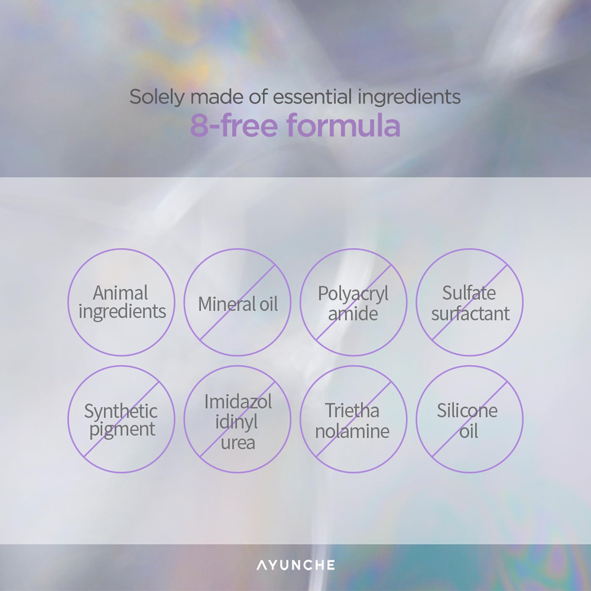 AYUNCHE Derma Calming Shampoo ambience evokes Korean salon-inspired calm.
