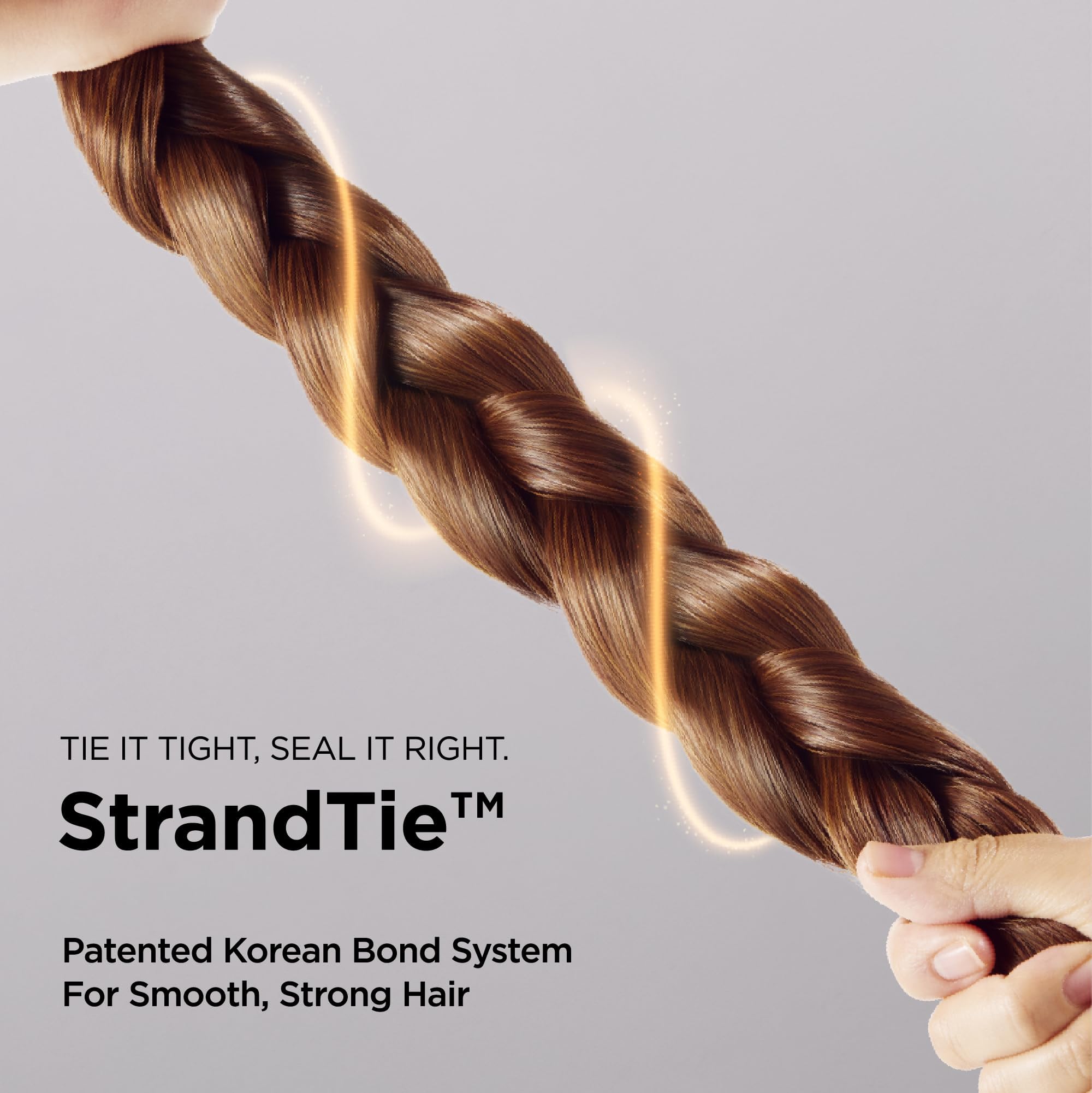 AYUNCHE Enrich Bonding Leave-In Cream heat protection up to 392F for safe styling.