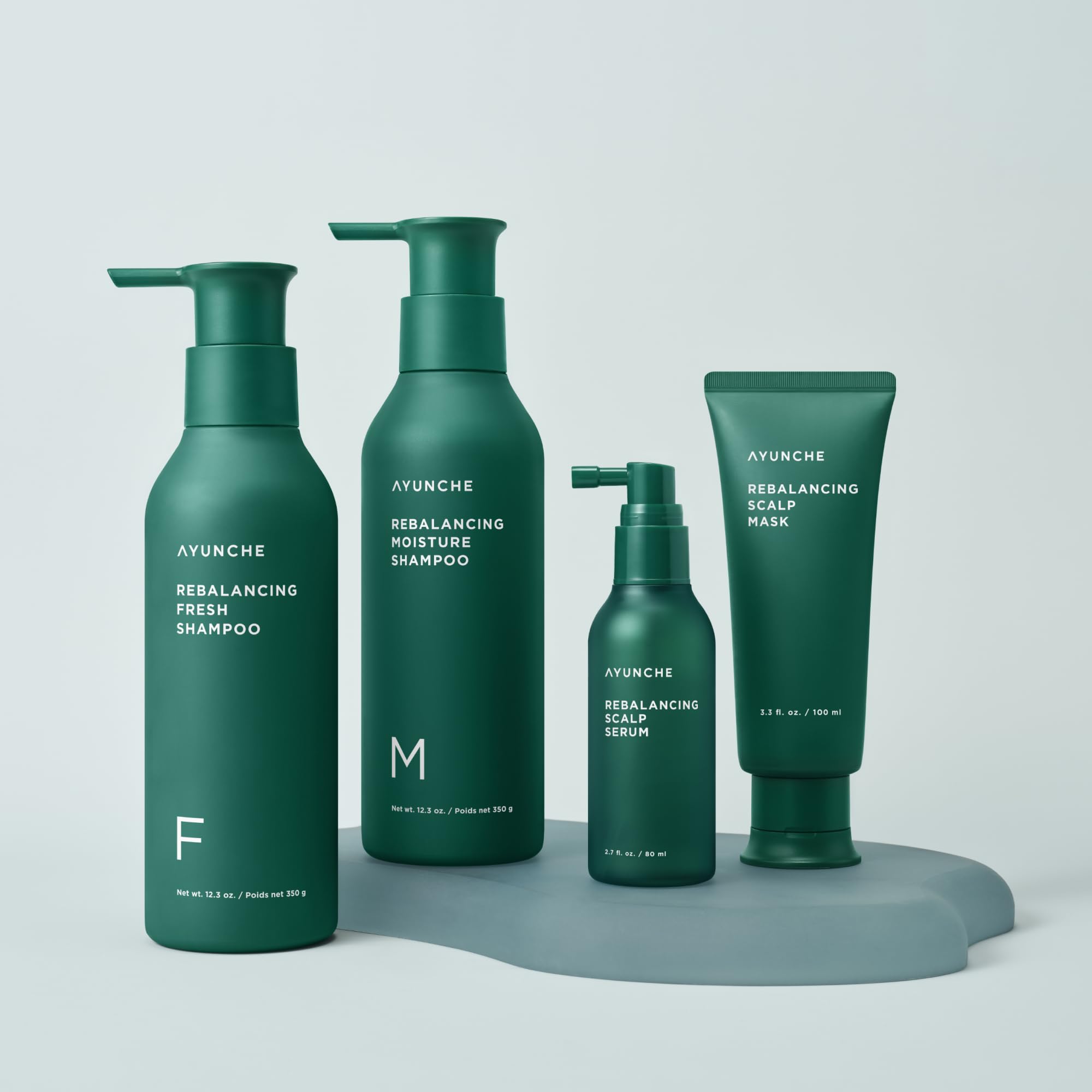 AYUNCHE silicone-free label assures a gentle cleanse.