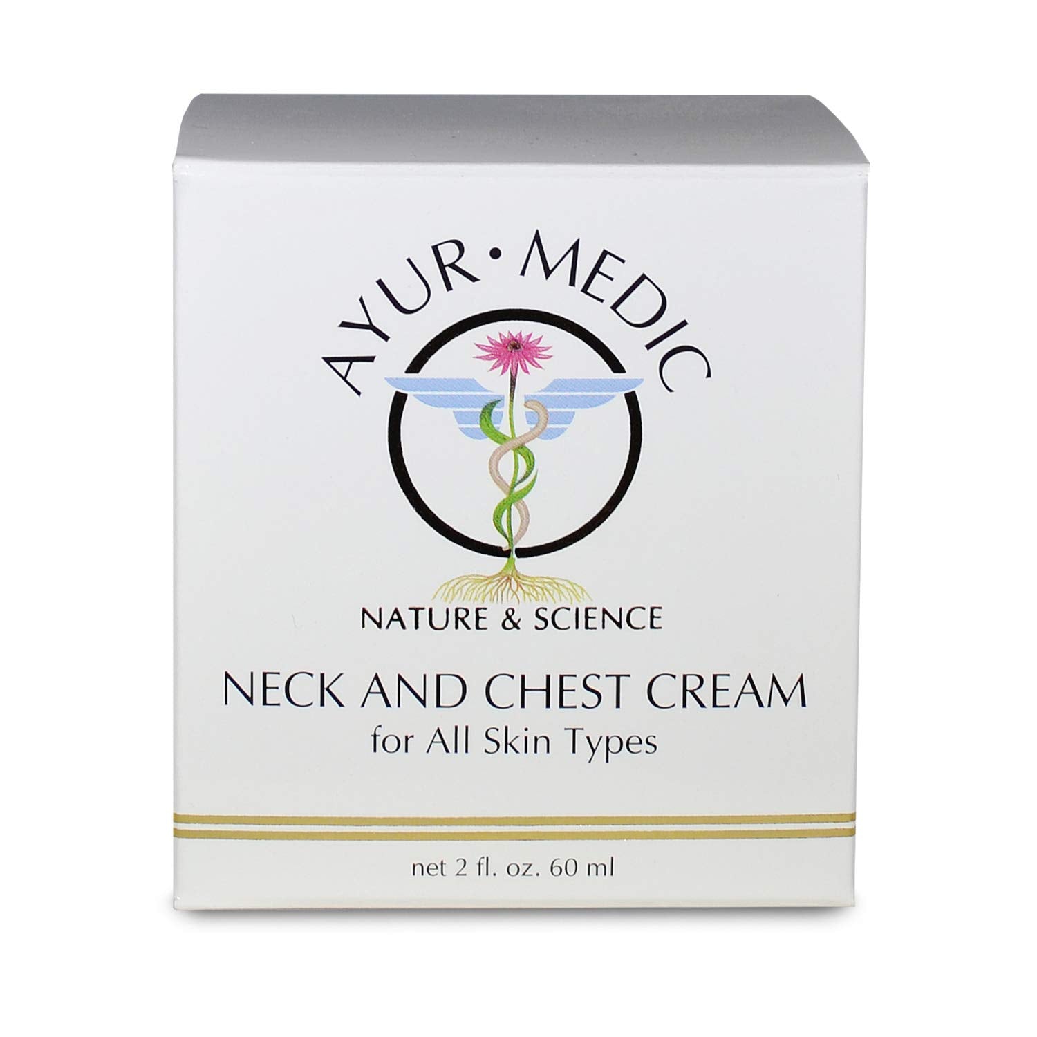 Ayur Medic neck-chest-cream-hydroxyproline-c close-up highlights collagen-friendly environment.