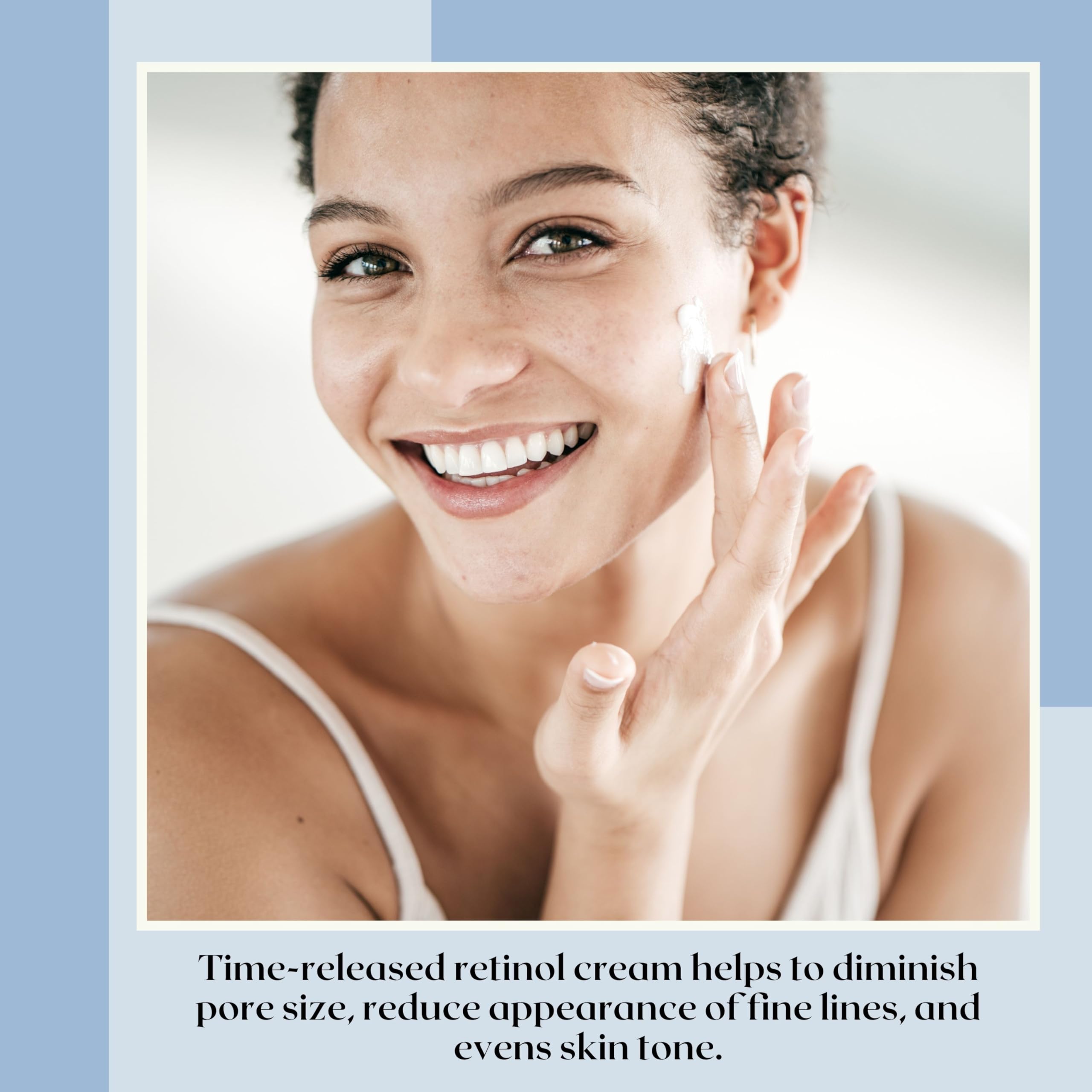 Ayur Medic Retinol Cream texture closeup reveals rich, moisturizing formula.