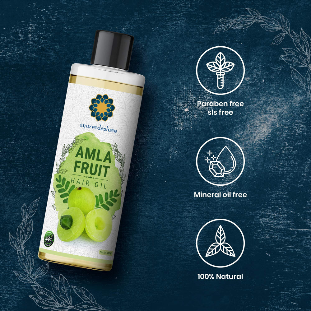 AYURVEDASHREE Amla Oil suitable for kids in family hair care