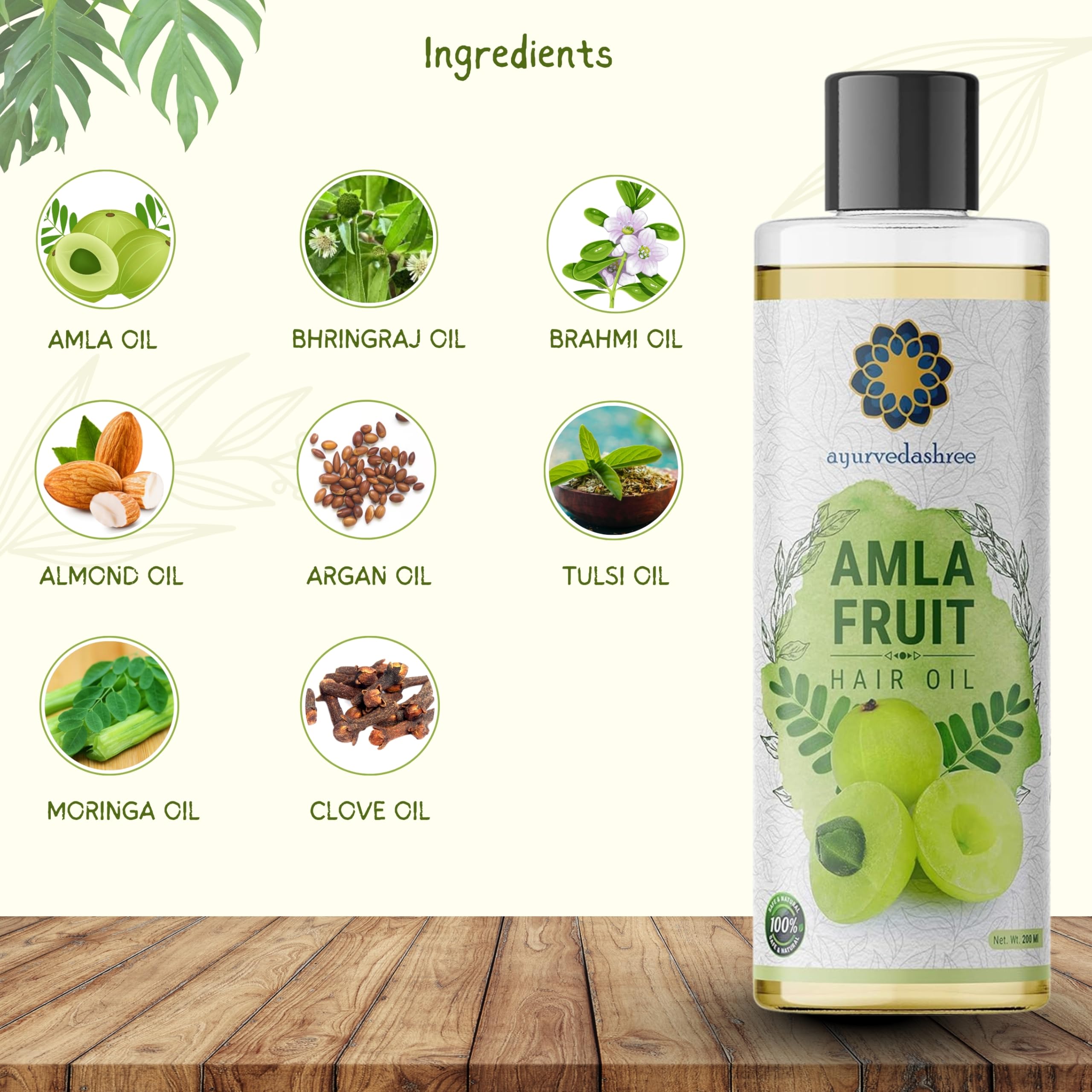AYURVEDASHREE Amla Oil massage routine demonstrates root nourishment