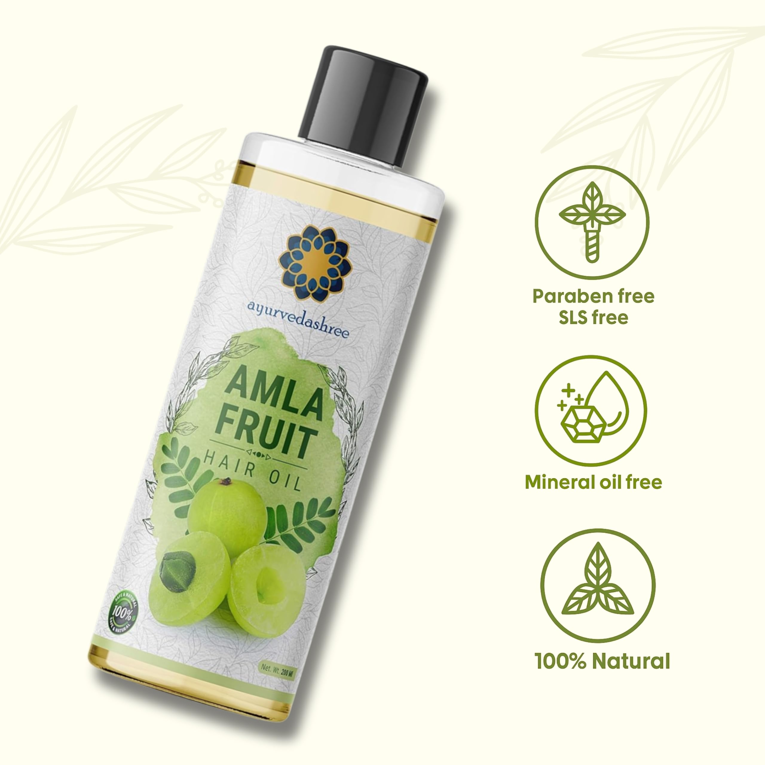 AYURVEDASHREE Amla Oil night application suggests overnight benefits